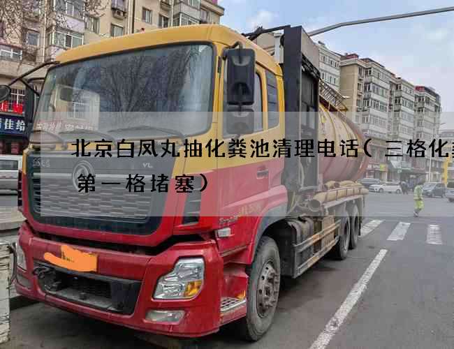 北京白凤丸抽化粪池清理电话(三格化粪池第一格堵塞)