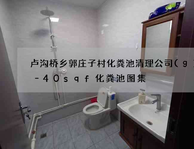 卢沟桥乡郭庄子村化粪池清理公司(g10–40sqf化粪池图集) 卢沟桥乡郭庄子村化粪池清理公司(g10–40sqf化粪池图集)