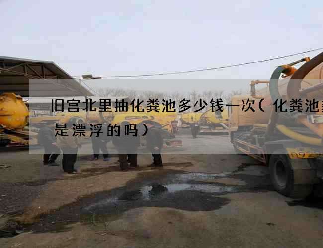 旧宫北里抽化粪池多少钱一次(化粪池粪便是漂浮的吗)