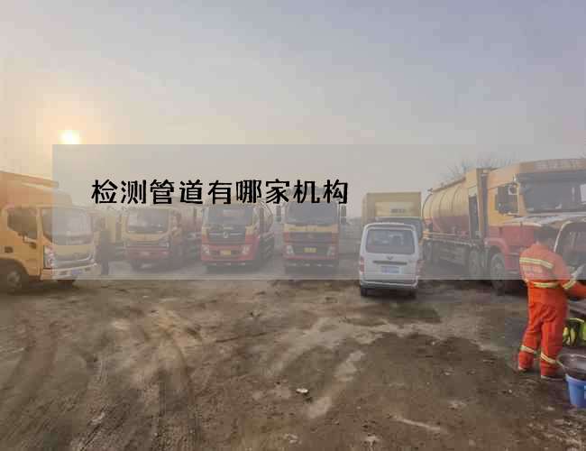 检测管道有哪家机构 检测管道有哪家机构