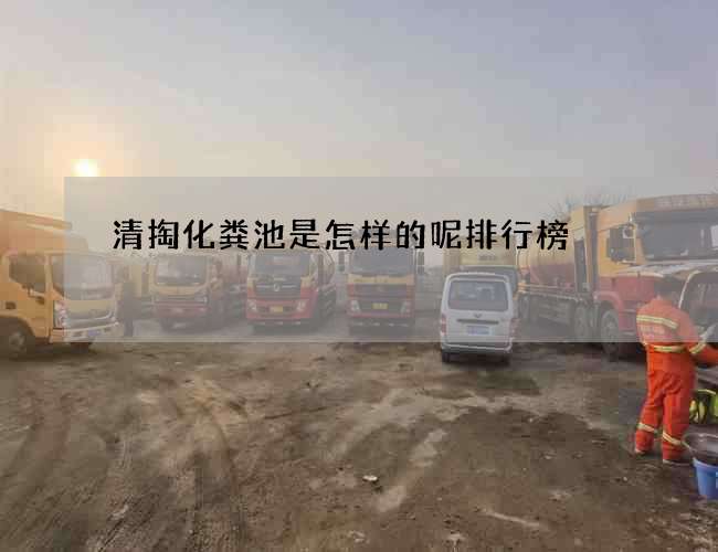 清掏化粪池是怎样的呢排行榜
