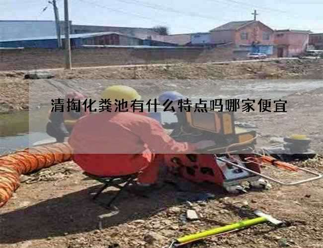 清掏化粪池有什么特点吗哪家便宜