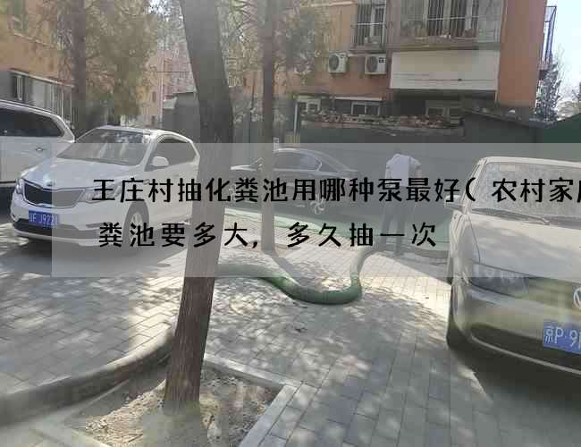 王庄村抽化粪池用哪种泵最好(农村家庭化粪池要多大,多久抽一次) 王庄村抽化粪池用哪种泵最好(农村家庭化粪池要多大,多久抽一次)