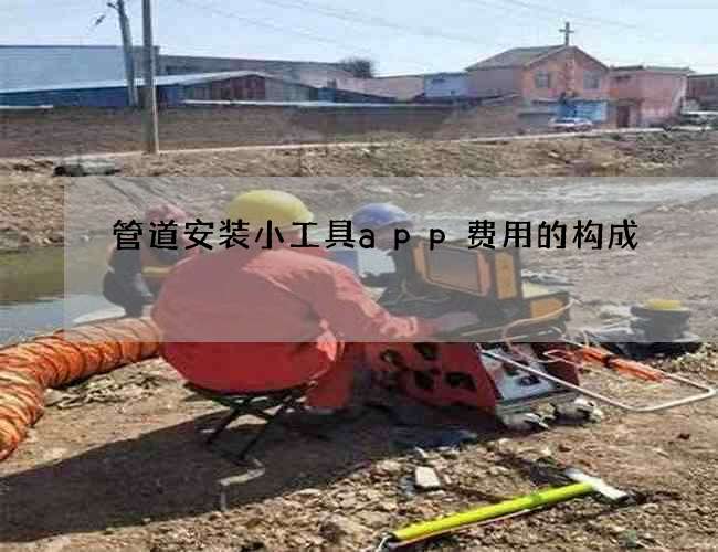 管道安装小工具app费用的构成