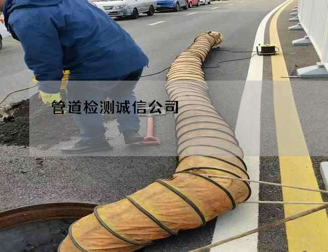 管道检测诚信公司