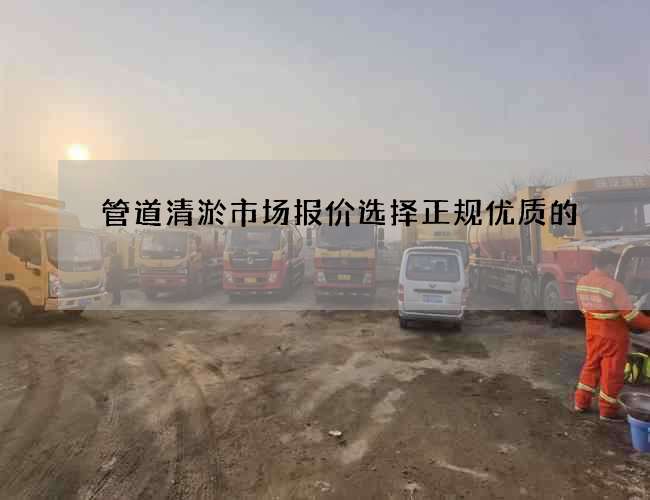 管道清淤市场报价选择正规优质的 管道清淤市场报价选择正规优质的