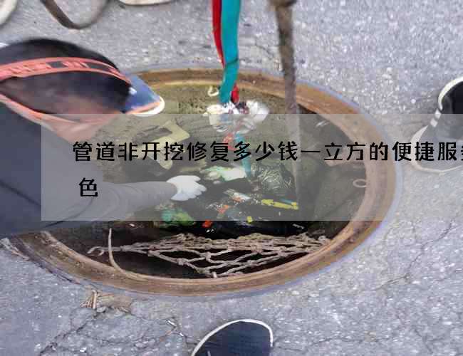 管道非开挖修复多少钱一立方的便捷服务特色