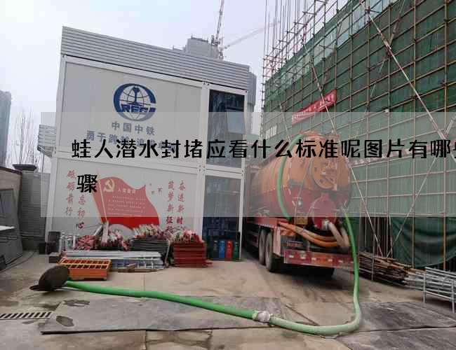 蛙人潜水封堵应看什么标准呢图片有哪些步骤