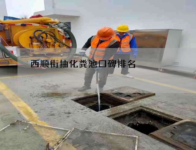 西顺街抽化粪池口碑排名