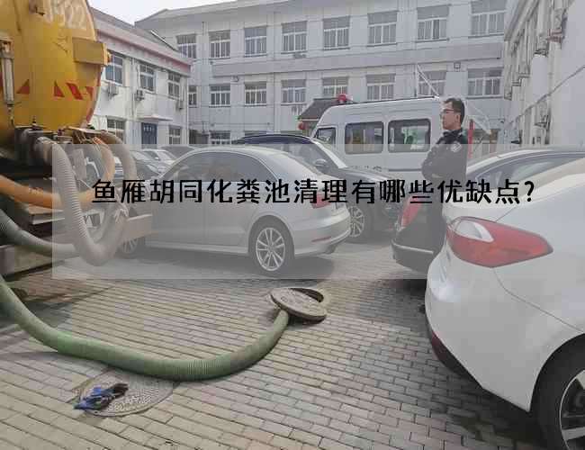 鱼雁胡同化粪池清理有哪些优缺点？