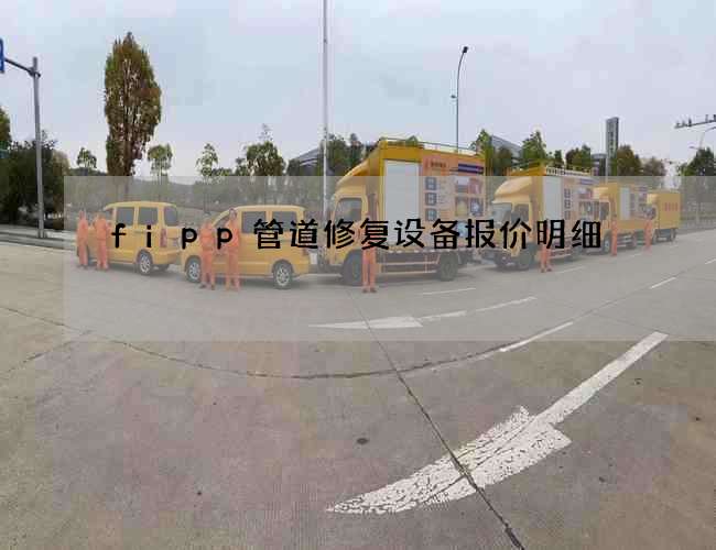 fipp管道修复设备报价明细