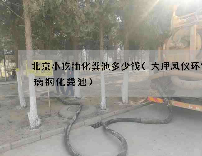 北京小吃抽化粪池多少钱(大理凤仪环保玻璃钢化粪池)