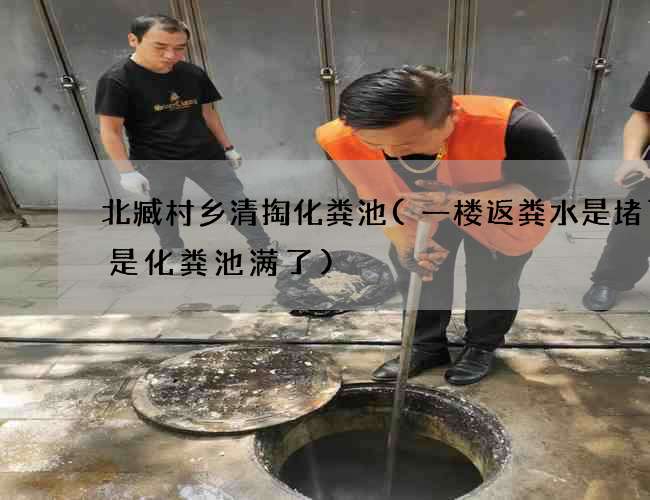 北臧村乡清掏化粪池(一楼返粪水是堵了还是化粪池满了)