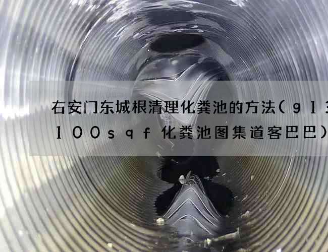 右安门东城根清理化粪池的方法(g13-100sqf化粪池图集道客巴巴)