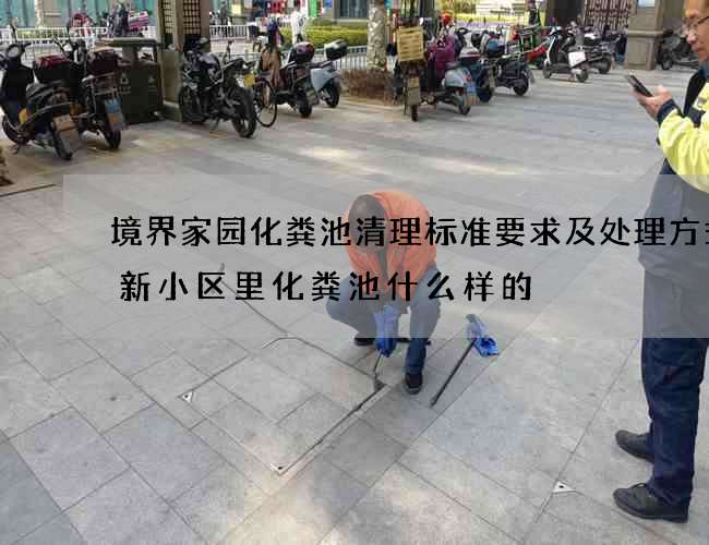 境界家园化粪池清理标准要求及处理方式(新小区里化粪池什么样的) 境界家园化粪池清理标准要求及处理方式(新小区里化粪池什么样的)