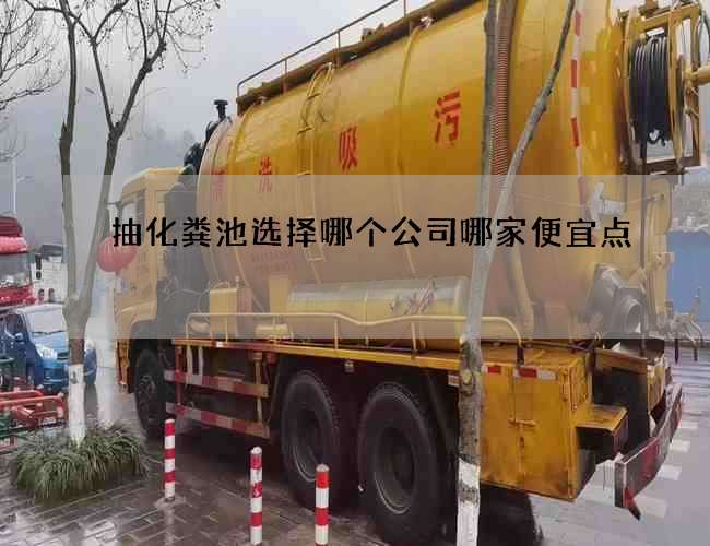 抽化粪池选择哪个公司哪家便宜点 抽化粪池选择哪个公司哪家便宜点