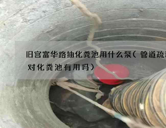旧宫富华路抽化粪池用什么泵(管道疏通剂对化粪池有用吗)