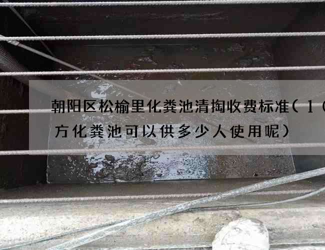 朝阳区松榆里化粪池清掏收费标准(10立方化粪池可以供多少人使用呢)
