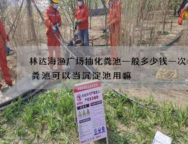 林达海渔广场抽化粪池一般多少钱一次(化粪池可以当沉淀池用嘛) 林达海渔广场抽化粪池一般多少钱一次(化粪池可以当沉淀池用嘛)