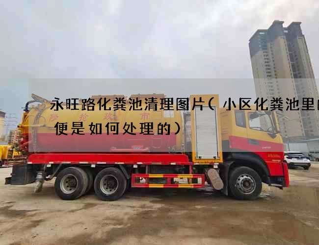 永旺路化粪池清理图片(小区化粪池里的粪便是如何处理的)