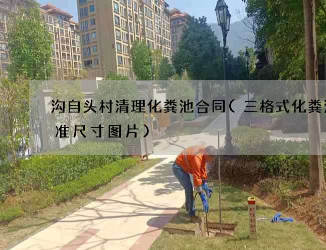 沟自头村清理化粪池合同(三格式化粪池标准尺寸图片)