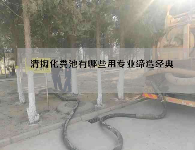 清掏化粪池有哪些用专业缔造经典