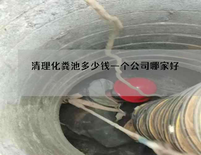 清理化粪池多少钱一个公司哪家好 清理化粪池多少钱一个公司哪家好