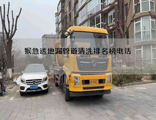 猴急送地漏管道清洗排名榜电话