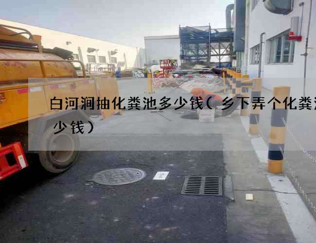 白河涧抽化粪池多少钱(乡下弄个化粪池多少钱)