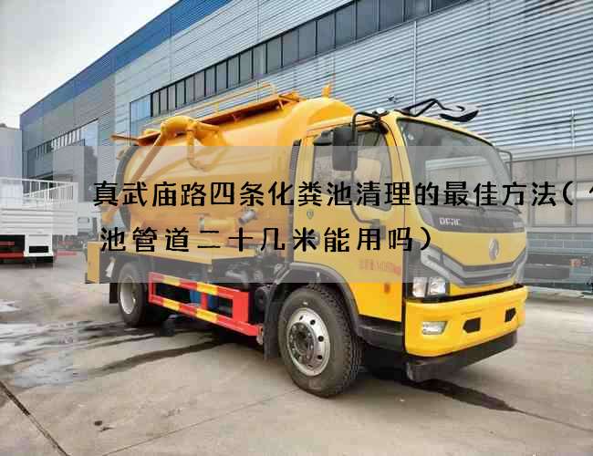 真武庙路四条化粪池清理的最佳方法(化粪池管道二十几米能用吗)