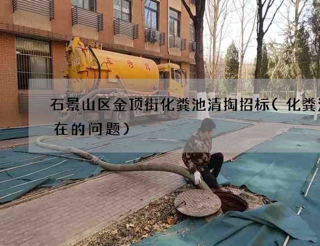 石景山区金顶街化粪池清掏招标(化粪池存在的问题)