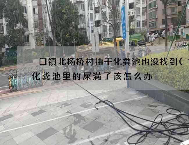 硲口镇北杨桥村抽干化粪池也没找到(如果化粪池里的屎满了该怎么办) 硲口镇北杨桥村抽干化粪池也没找到(如果化粪池里的屎满了该怎么办)