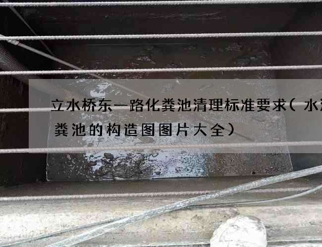 立水桥东一路化粪池清理标准要求(水泥化粪池的构造图图片大全)