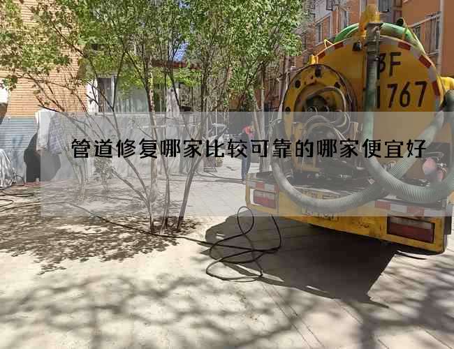 管道修复哪家比较可靠的哪家便宜好