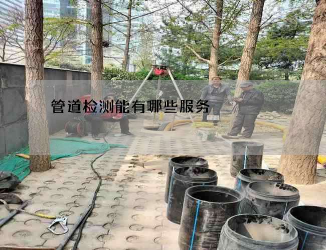 管道检测能有哪些服务
