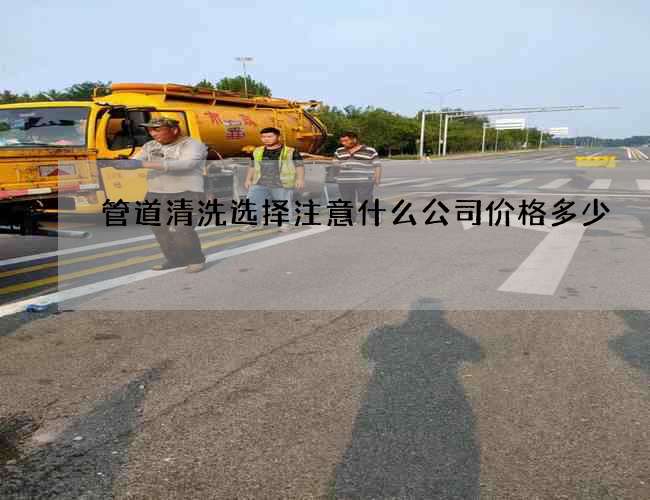 管道清洗选择注意什么公司价格多少