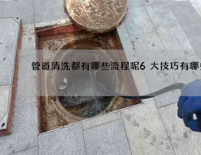 管道清洗都有哪些流程呢6大技巧有哪些 管道清洗都有哪些流程呢6大技巧有哪些