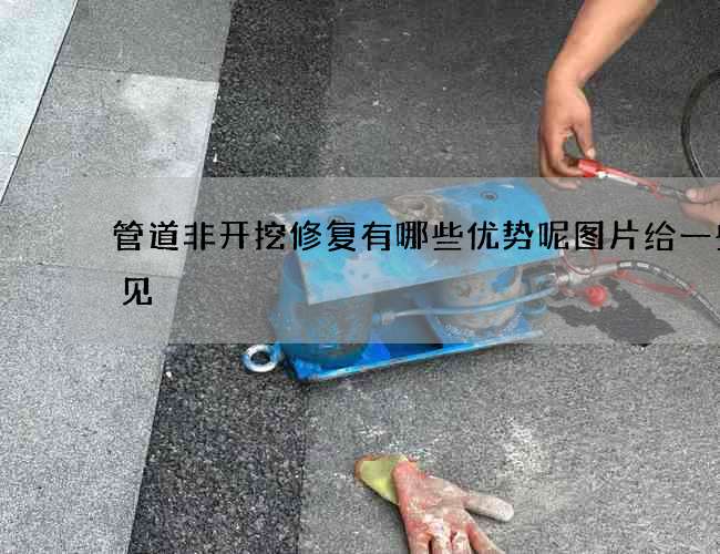 管道非开挖修复有哪些优势呢图片给一些意见 管道非开挖修复有哪些优势呢图片给一些意见