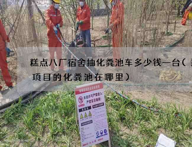 糕点八厂宿舍抽化粪池车多少钱一台(别墅项目的化粪池在哪里)