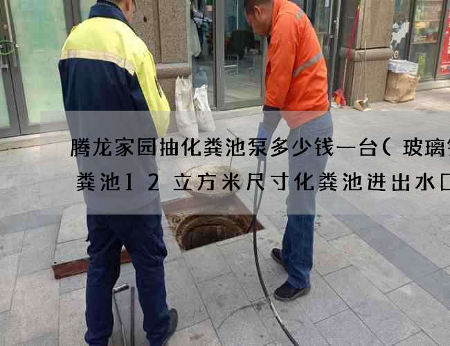 腾龙家园抽化粪池泵多少钱一台(玻璃钢化粪池12立方米尺寸化粪池进出水囗)