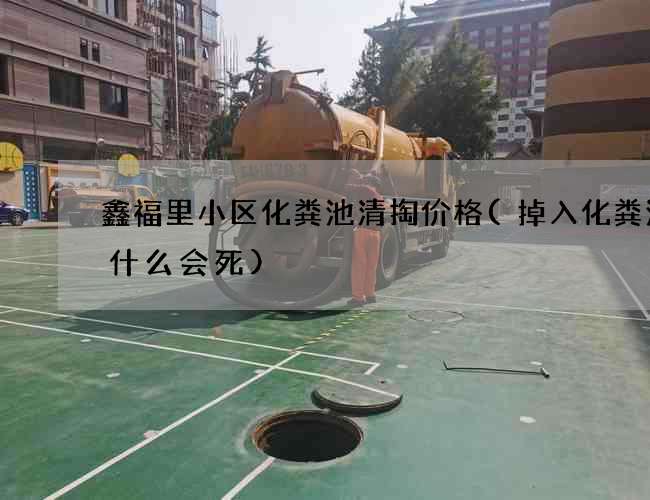 鑫福里小区化粪池清掏价格(掉入化粪池为什么会死)