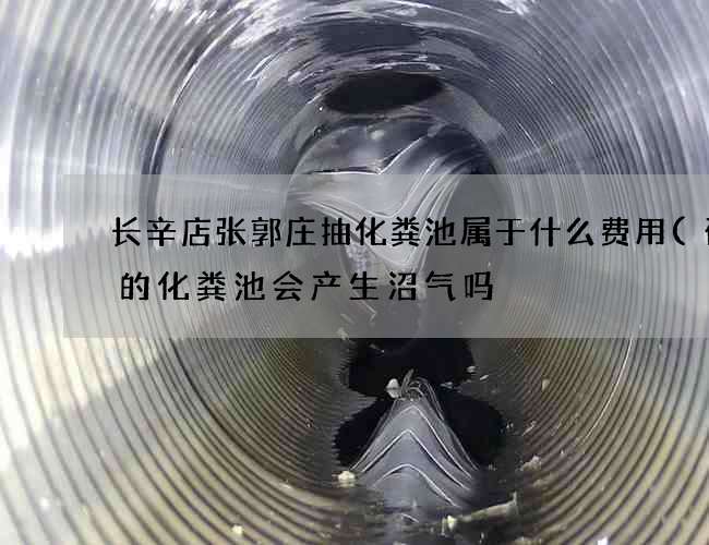 长辛店张郭庄抽化粪池属于什么费用(砌砖的化粪池会产生沼气吗) 长辛店张郭庄抽化粪池属于什么费用(砌砖的化粪池会产生沼气吗)