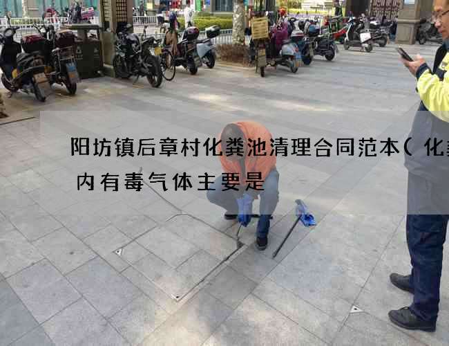 阳坊镇后章村化粪池清理合同范本(化粪池内有毒气体主要是) 阳坊镇后章村化粪池清理合同范本(化粪池内有毒气体主要是)