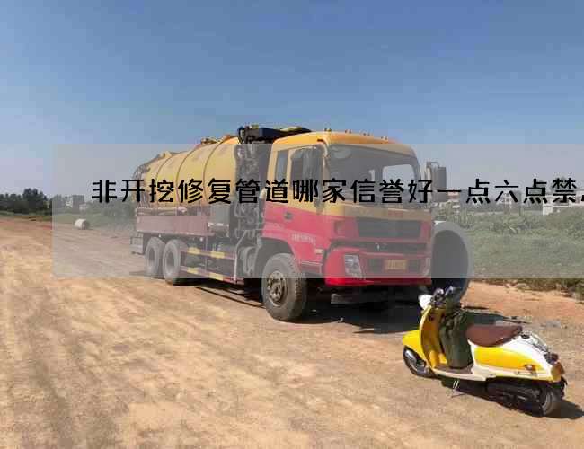 非开挖修复管道哪家信誉好一点六点禁忌