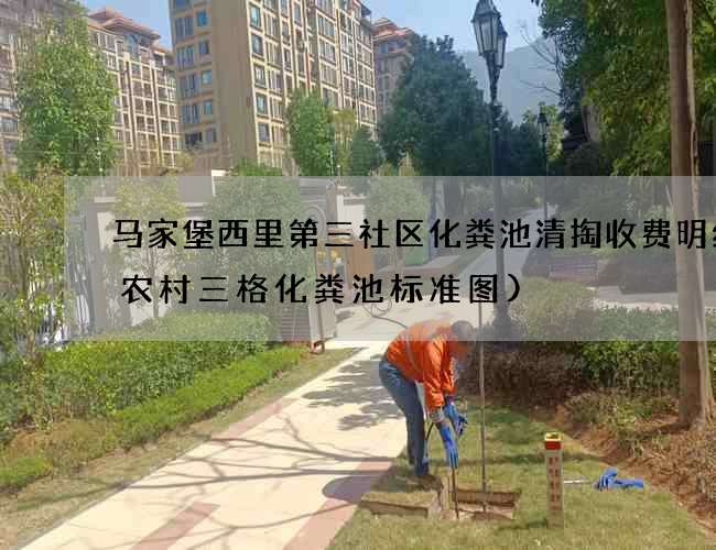 马家堡西里第三社区化粪池清掏收费明细(农村三格化粪池标准图)