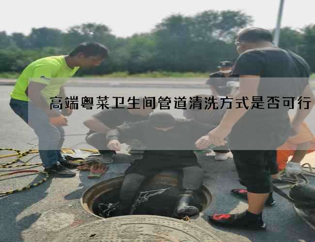 高端粤菜卫生间管道清洗方式是否可行