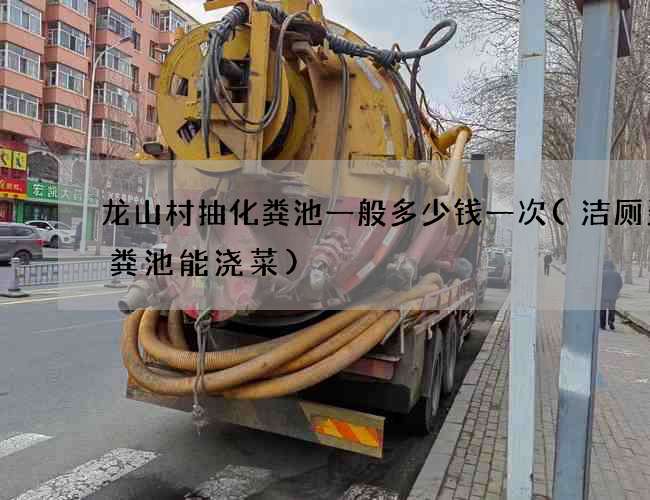 龙山村抽化粪池一般多少钱一次(洁厕灵化粪池能浇菜)