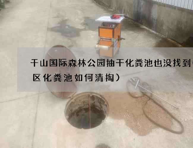 千山国际森林公园抽干化粪池也没找到(小区化粪池如何清掏)