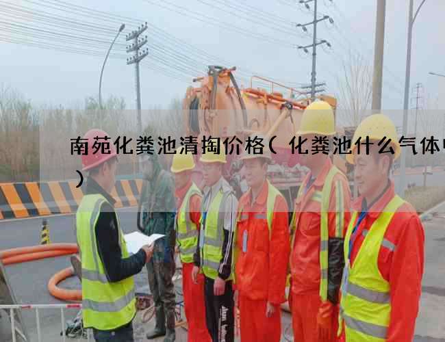 南苑化粪池清掏价格(化粪池什么气体中毒)