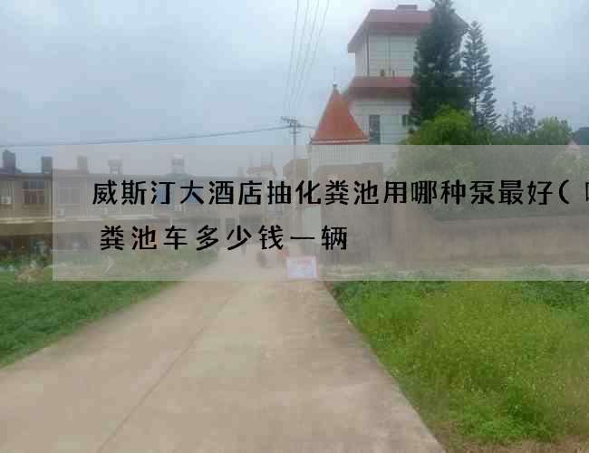 威斯汀大酒店抽化粪池用哪种泵最好(吸化粪池车多少钱一辆) 威斯汀大酒店抽化粪池用哪种泵最好(吸化粪池车多少钱一辆)